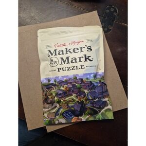 Maker's Mark 2021 New Sealed Ambassadors Christmas Gift Puzzle Bourbon